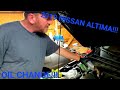 2019 Nissan Altima | Engine Oil Service