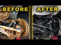 Rust battle toyota edition  how we restoration rusty car bottom body 2023