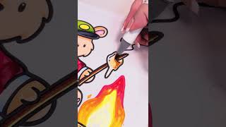 🏕 Camping Under the Stars | Cozy Animals Coloring Book by Jade Summer
