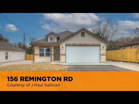 156 REMINGTON RD, Spring Branch, TX home video tour