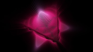 3D visuals audio reactive  - Push all in red - Noiseof
