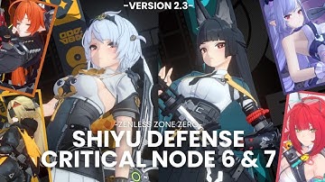 ZZZ Shiyu Defence Clears ll SAnby - Miyabi ll Version 2.3