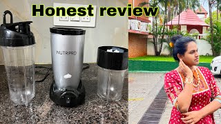 Honest review on Nutripro blender/juicer