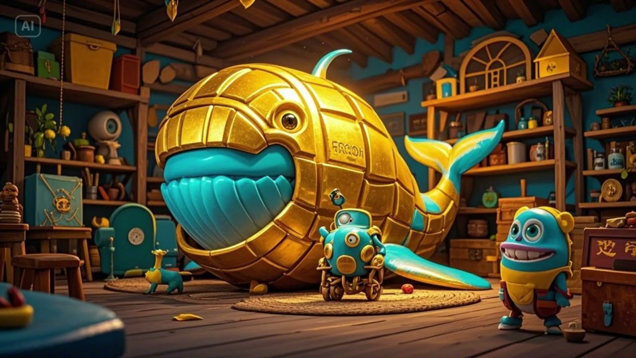 The Whale Who Turned Gold