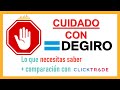 🤑Broker DEGIRO (Yo no lo usaré🙄)🕵️‍♀️TODO lo que debes SABER + OPINION & Comparación CLICKTRADE