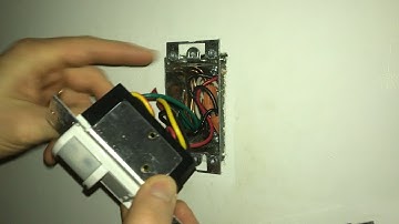 How how to install a Motion Sensor