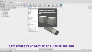 better starting threads for nuts bolts in Fusion 360