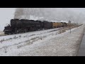 Big Boy 4014 Polar Express to Cheyenne, WY