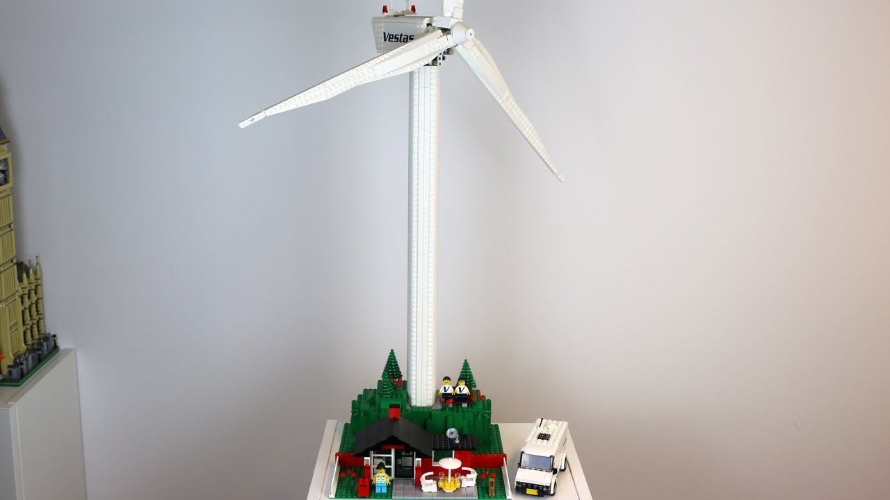 Komprimere Orkan Svig LEGO Vestas Wind Turbine 10268: All details! - YouTube