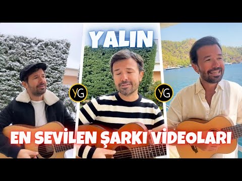 *YALIN*EN SEVİLEN ŞARKI VİDEOLARI- COVERLARI 🤩 #yalin