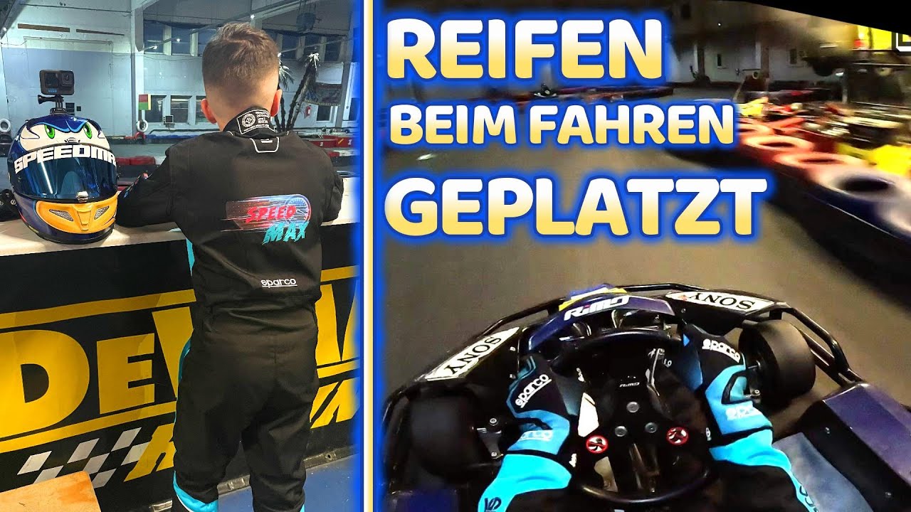 Hanse Racing Reifen beim fahren geplatzt ! / geile Strecke / Gokart Hanse Racing ...