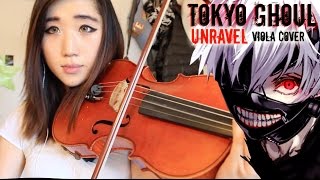 Tokyo Ghoul OP: Unravel / viola cover / ft. dj-Jo chords