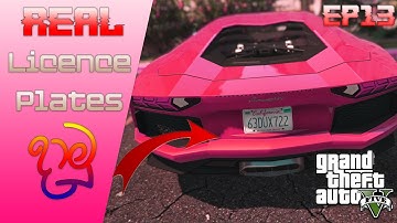 How to Install Real California License Plates To GTA V🔥