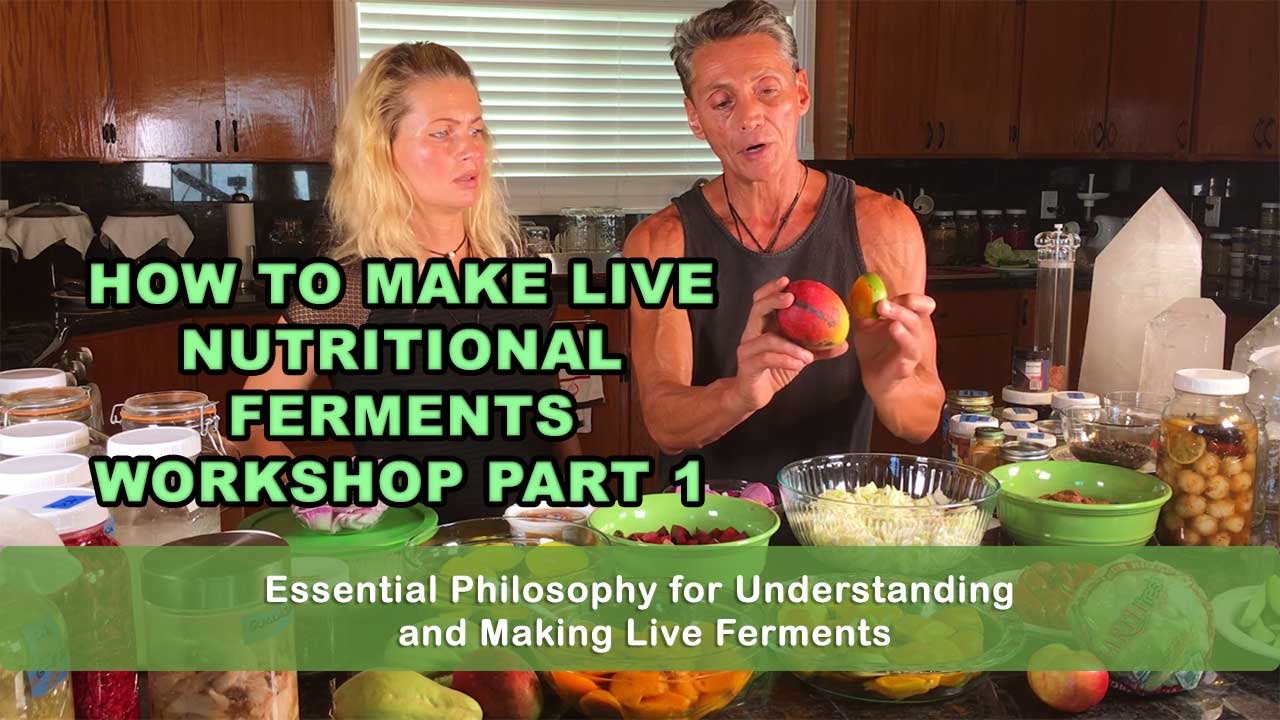 How To Make Live Nutritional Ferments Part 1 | Dr. Robert Cassar