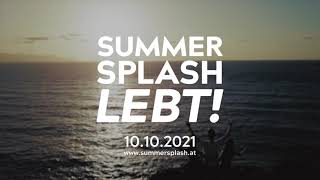 SUMMER SPLASH LEBT | 10.10.2021 | INFOS &amp; BUCHUNGSSTART