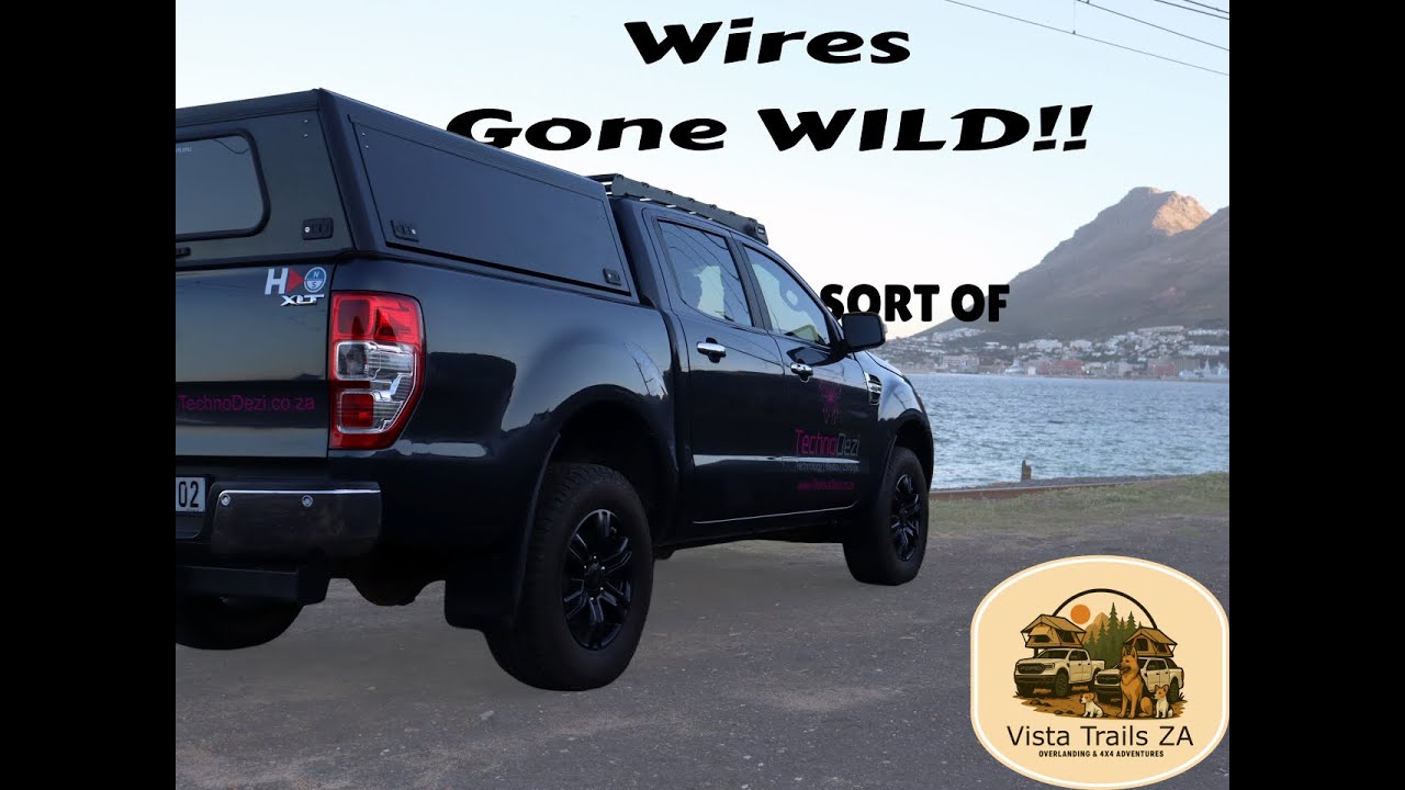 Wires Gone WILD! | Kai's 2021 Ford Ranger Build Episode 2