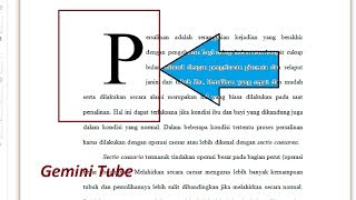 Cara Membuat Huruf Awal Besar pada Paragraf di Microsoft Word || Tips mudah Word