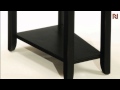 Chairside Table (Antique Black) T00284-22 by Hammary Furniture Chairside Table (Antique Black) T00284-22 by Hammary Furniture