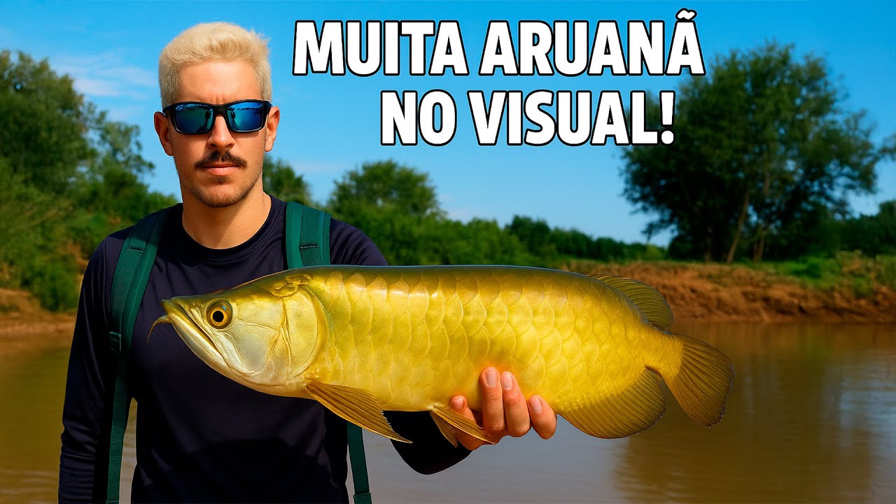 ARUANÃ no VISUAL no CORAÇÃO do ARAGUAIA! #aruanã #araguaia #fishing #pescaria #pescaesportiva