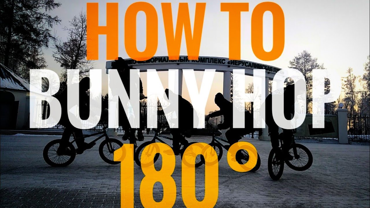 How to BUNNY HOP 180° | как делать 180° с баннихопа