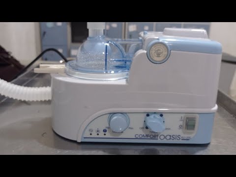 MENGOPERASIKAN NEBULIZER ULTRASONIC COMFORT OASIS KU 200 SHARP