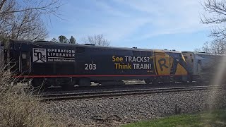 Amtrak 171 Leads Train #5 Wyanet, IL 3/30/26