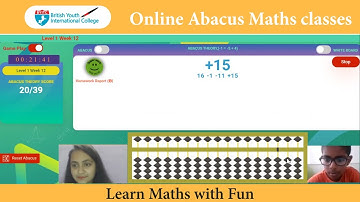 Online Abacus Maths Class l Abel Abby | Master in Abacus Maths | BYITC