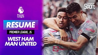 Le Résumé De West Ham Manchester United - Premier League J5