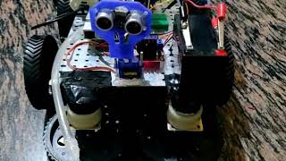 Raspberry Pi controlled Floor cleaning robot
