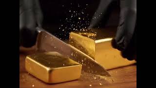 Cutting Soft Gold 😱 Wait For End ⚠️#youtubeshorts #trending screenshot 4
