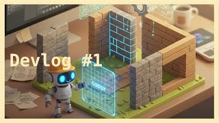 🤖 Building System, wall Generator prototype #godot #devlog