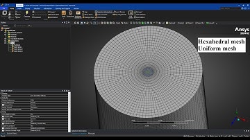 How to make structured Hexahedral Mesh for pipe | Ansys Meshing Tutorial | Engineers Hub