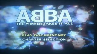 Dvd Opening To Abba The Winner Takes It All Uk Dvd