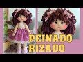 TUTORIAL PEINADO RIZADO MUÑECA JUDITH manualilolis video- 427