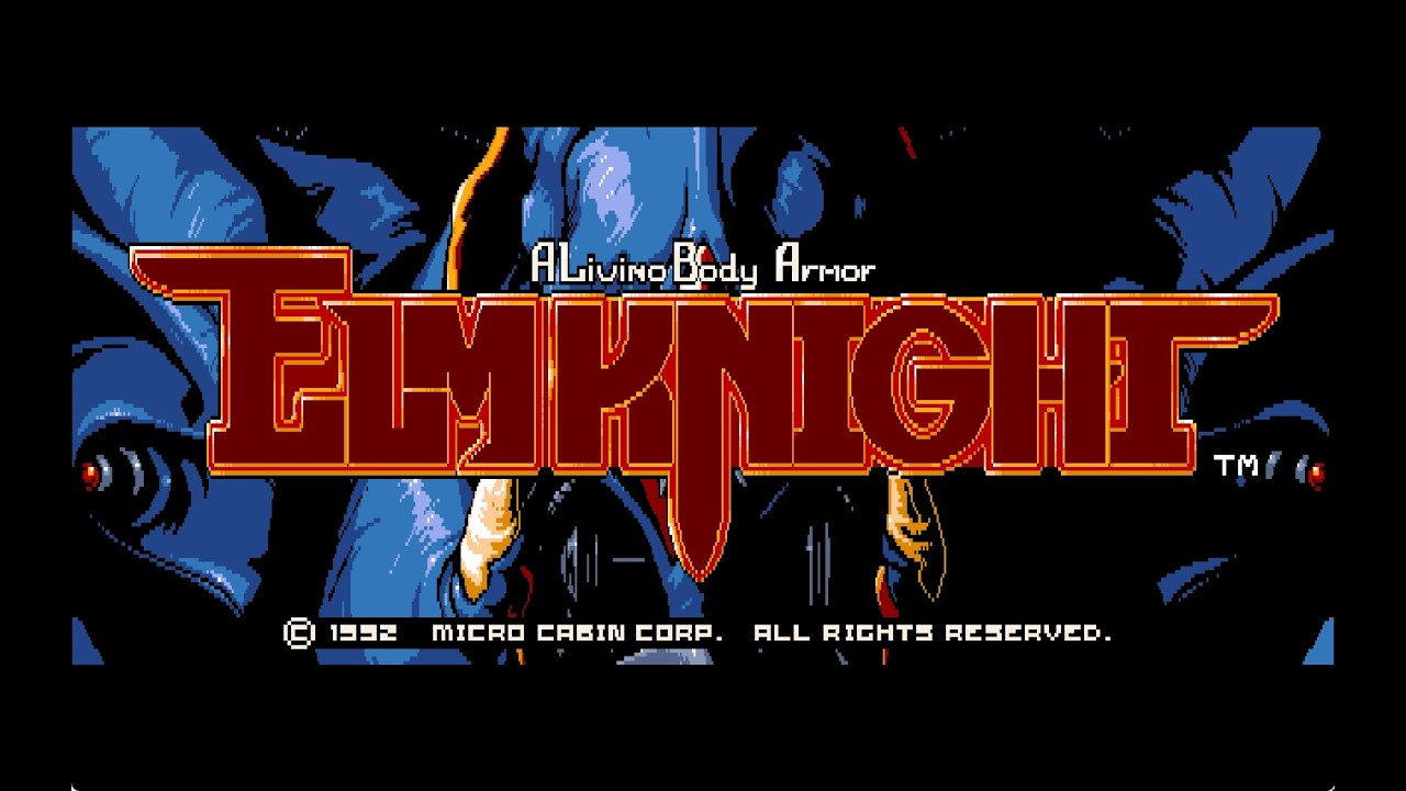 BGM] [PC-9801] [opn] エルムナイト [ELM KNIGHT] - YouTube
