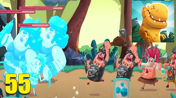 Dino Bash - Level 143-144 - All Levels Walkthrough [ Android iOS ] Gameplay