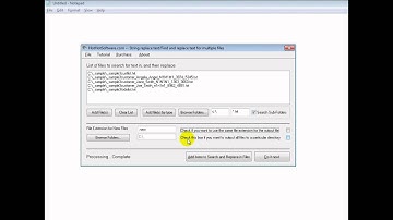 How to String replace text/Find and replace text for multiple files with regular expressions