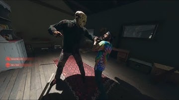 Friday the 13th Game Part IV Jason Voorhees Gameplay Packanack Small Weapon Swap Pick Axe