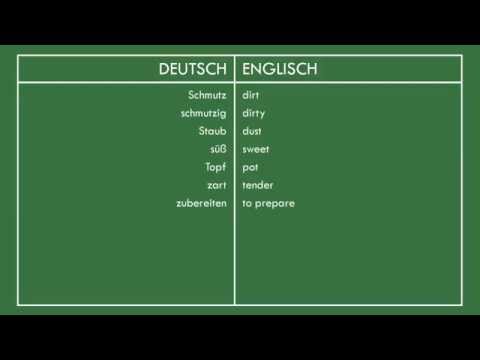 Englisch lernen - Haushalt