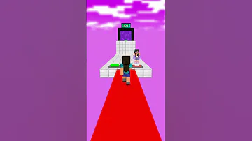 APHMAU VS NOOB IN TEAMWORK OBBY TEAM UP OR MESS UP Minecraft Minecraftshorts 