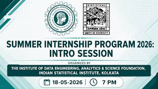 Summer Internship 2026 : Intro Session