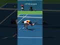 BEAUTIFUL backhand volley! 😍
