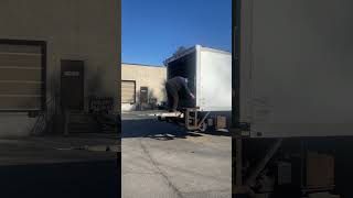 Hino Box Truck Lift Gate