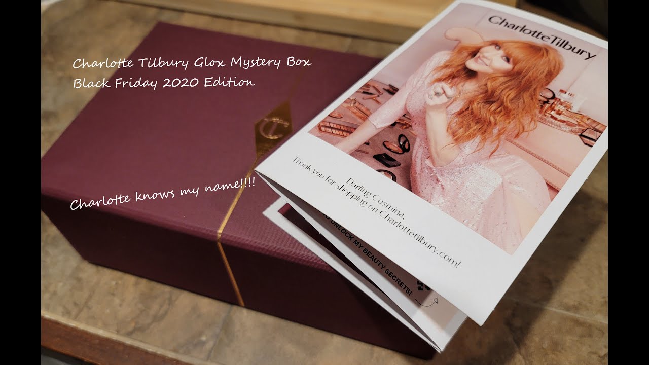 Charlotte Tilbury Glow Mystery Box|Black Friday 2020 edition|CosminaBeauty2    