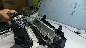 How to fix all lights blinking of epson L360 solved