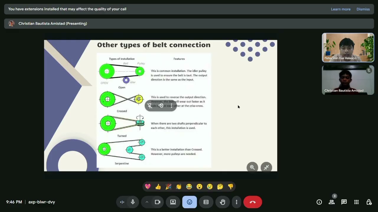 Machine Elements: Belts & Pulleys (Group 3)