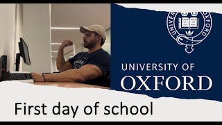 A day in the life of a Maths and Physics student at Oxford University  First day of school