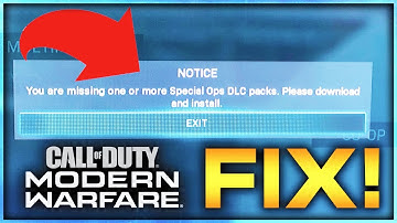 SPEC OPS MISSING DLC ERROR 100% FIX FOR PATCH 1.13!! (COD: Modern Warfare)