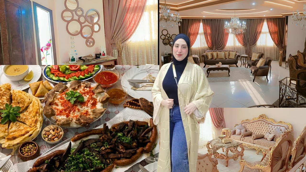 عزومه ملوكى فى بيت اهلي 🏡اتجمعنا بعد غياب وعملتلهم الحلو احلى كب كنافه 😋وبدأنا فى تجهيزات العيد 👏🥳