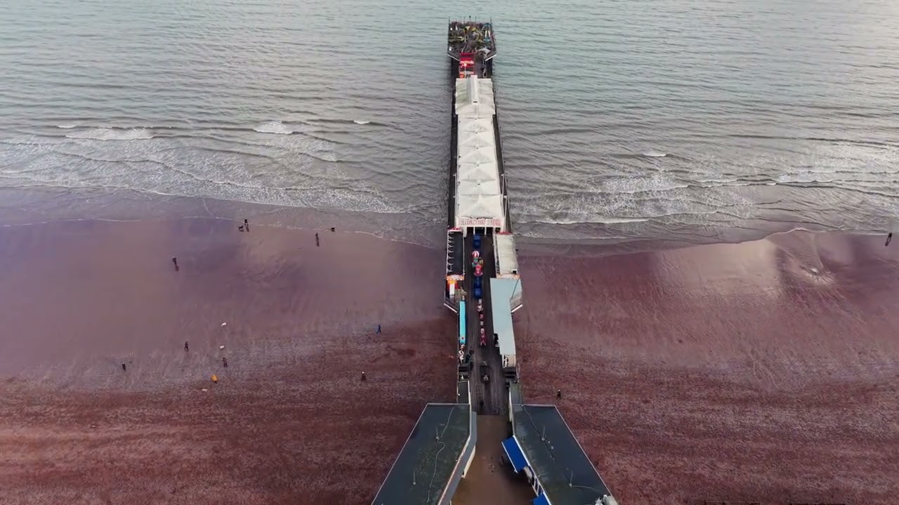 Paignton Pier Drone Footage | 4K Aerial Tour | English Riviera, Devon UK
